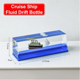 Listing 7 of 20 for Titanic Cruise Ship Model Liquid Paperweight Home Decor *Local STOCK NOW*