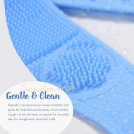 Listing 3 of 6 for Double Sided Silicone Back Scrubber - Blue