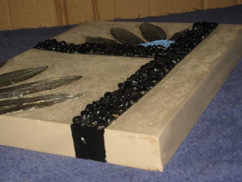 Listing 5 of 5 for Flowers Painting with 3D Pebbles & Petals look