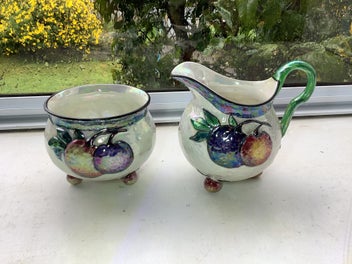 Listing 1 of 6 for Lustre Plum Jug & Sugar Bowl