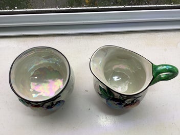 Listing 3 of 6 for Lustre Plum Jug & Sugar Bowl