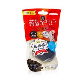 Listing 2 of 3 for Lucky Trendy Dry Konjac Face Wash & Massage Puff (Bamboo Charcoal) 1pc