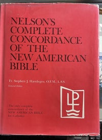 Listing 1 of 8 for Nelson's Complete Concordance of the New American Bible