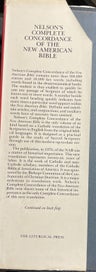 Listing 2 of 8 for Nelson's Complete Concordance of the New American Bible