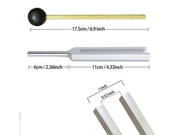 Listing 14 of 14 for Tuning Fork with Mallet NZ Clearance