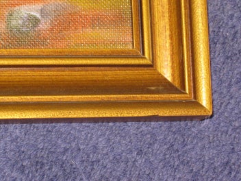 Listing 7 of 13 for Elliot ? Windmill On The Bay with Cottages & yacht Painting Artwork