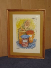 Listing 4 of 18 for Kate Jones Madill - From The Kitchen Series No 1 Watercolour Artwork