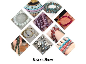 Listing 8 of 10 for Natural Stone Beads 4 6 8 10mm Tiger Eye Lava Amazonite Turquoises Agates