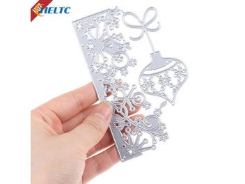 Listing 4 of 10 for 1pcs Snowflake Lace/Christmas Bell Metal Cutting Dies For Stamps DIY
