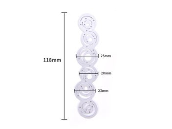 Listing 1 of 10 for 1pcs Snowflake Lace/Christmas Bell Metal Cutting Dies For Stamps DIY