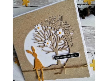 Listing 8 of 10 for Piggy Craft Metal Cutting Dies For Tree Bird Bunny Scrapbook