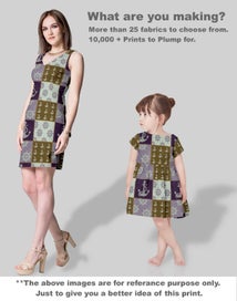 Listing 5 of 5 for Soimoi Sea Shell Print, Poly Taffeta Fabric, Decor Sewing Fabric by The Yard 56