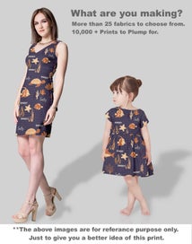 Listing 5 of 5 for Soimoi Sea Shell Print, Poly Taffeta Fabric, Decor Sewing Fabric by The Yard 56