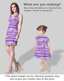 Listing 5 of 5 for Soimoi Sea Shell Print, Poly Taffeta Fabric, Decor Sewing Fabric by The Yard 56