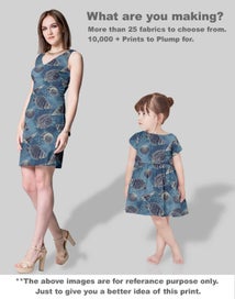 Listing 5 of 5 for Soimoi Sea Shell Print, Poly Taffeta Fabric, Decor Sewing Fabric by The Yard 56