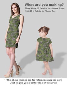 Listing 5 of 5 for Soimoi Sea Shell Print, Poly Taffeta Fabric, Decor Sewing Fabric by The Yard 56