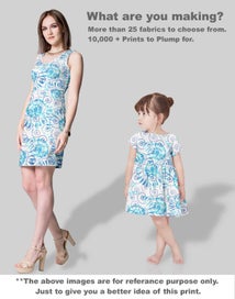 Listing 5 of 5 for Soimoi Sea Shell Print, Poly Taffeta Fabric, Decor Sewing Fabric by The Yard 56