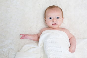 Listing 2 of 4 for Lulujo White Cellular Blanket