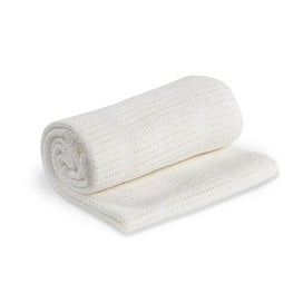 Listing 3 of 4 for Lulujo White Cellular Blanket