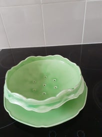 Listing 3 of 5 for Crown Ducal salad bowl – 1935 ish