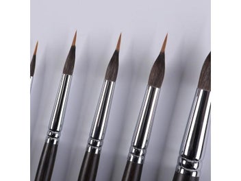 Listing 4 of 11 for Artsecret 2108 Two Layer Liner Watercolor Brush Sharp Tip Squirrel Hair Nylon