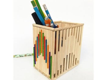 Listing 6 of 9 for Round Wooden Stick For Crafts Food Ice Lollies Model Making