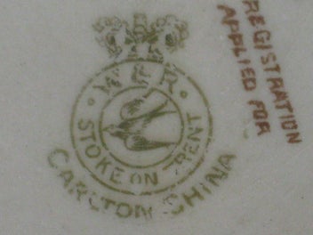 Listing 19 of 19 for Rare early 1900s Carlton Ware Carlton China Tree Trunk Vase 1894 - 1926