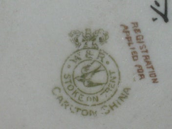 Listing 17 of 19 for Rare early 1900s Carlton Ware Carlton China Tree Trunk Vase 1894 - 1926