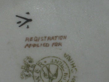 Listing 18 of 19 for Rare early 1900s Carlton Ware Carlton China Tree Trunk Vase 1894 - 1926