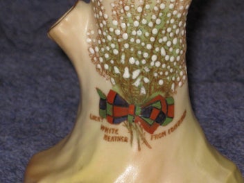 Listing 13 of 19 for Rare early 1900s Carlton Ware Carlton China Tree Trunk Vase 1894 - 1926