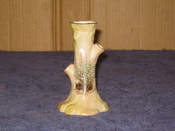 Listing 1 of 19 for Rare early 1900s Carlton Ware Carlton China Tree Trunk Vase 1894 - 1926