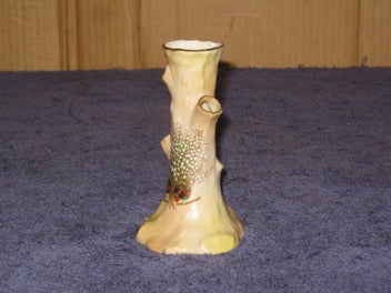 Listing 6 of 19 for Rare early 1900s Carlton Ware Carlton China Tree Trunk Vase 1894 - 1926
