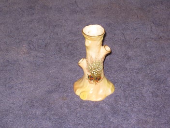 Listing 4 of 19 for Rare early 1900s Carlton Ware Carlton China Tree Trunk Vase 1894 - 1926
