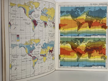 Listing 7 of 9 for Whitcombe's New Zealand Clear School Atlas 1956