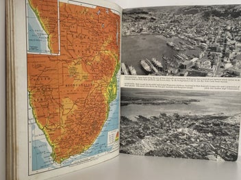 Listing 8 of 9 for Whitcombe's New Zealand Clear School Atlas 1956