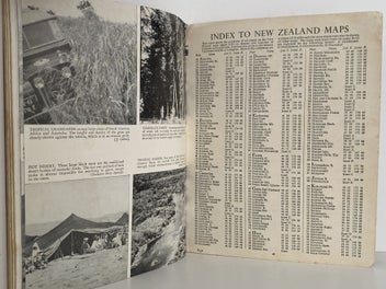 Listing 9 of 9 for Whitcombe's New Zealand Clear School Atlas 1956