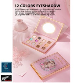 Listing 7 of 19 for Glitter Sparkling Pigmented Eyeshadow Palette Gift *Local Buy*