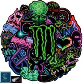 Listing 16 of 20 for NEW new 50 Sticker Set *Clearance*