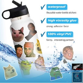 Listing 7 of 20 for NEW new 50 Stickers Set *Clearance*