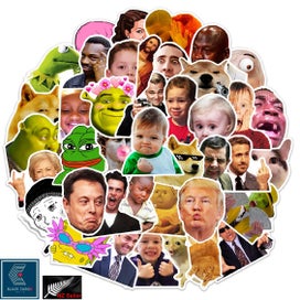 Listing 10 of 20 for NEW new 50 Stickers Set *Clearance*