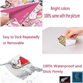 Listing 11 of 20 for NEW new 50 Stickers Set *Clearance*