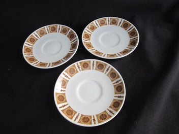 Listing 8 of 20 for Retro Johnson Bros Coffee set 15Pc