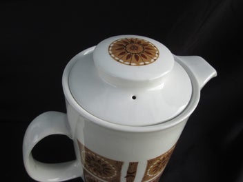 Listing 17 of 20 for Retro Johnson Bros Coffee set 15Pc