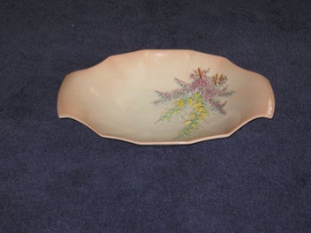 Listing 5 of 14 for BESWICK patterned dish or platter with flowers relief No.1908