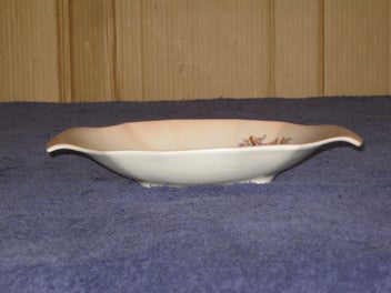 Listing 6 of 14 for BESWICK patterned dish or platter with flowers relief No.1908