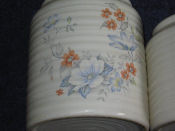 Listing 7 of 14 for Three Titain / Crown Lynn Kitchen Containers caddies