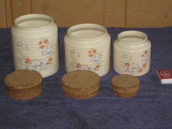Listing 3 of 14 for Three Titain / Crown Lynn Kitchen Containers caddies