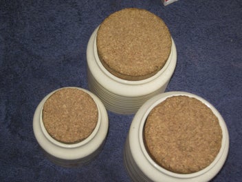 Listing 9 of 14 for Three Titain / Crown Lynn Kitchen Containers caddies