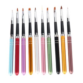 Listing 2 of 6 for 10pcs Nail Art Brushes Nail Dotting Tools Nail Dust Brush Nail Painting