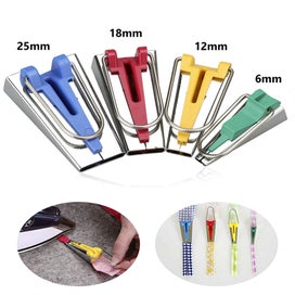Listing 5 of 11 for 60Pcs Binding Tool Sewing Set, Fabric Bias Tape Binding Maker with 4 Si